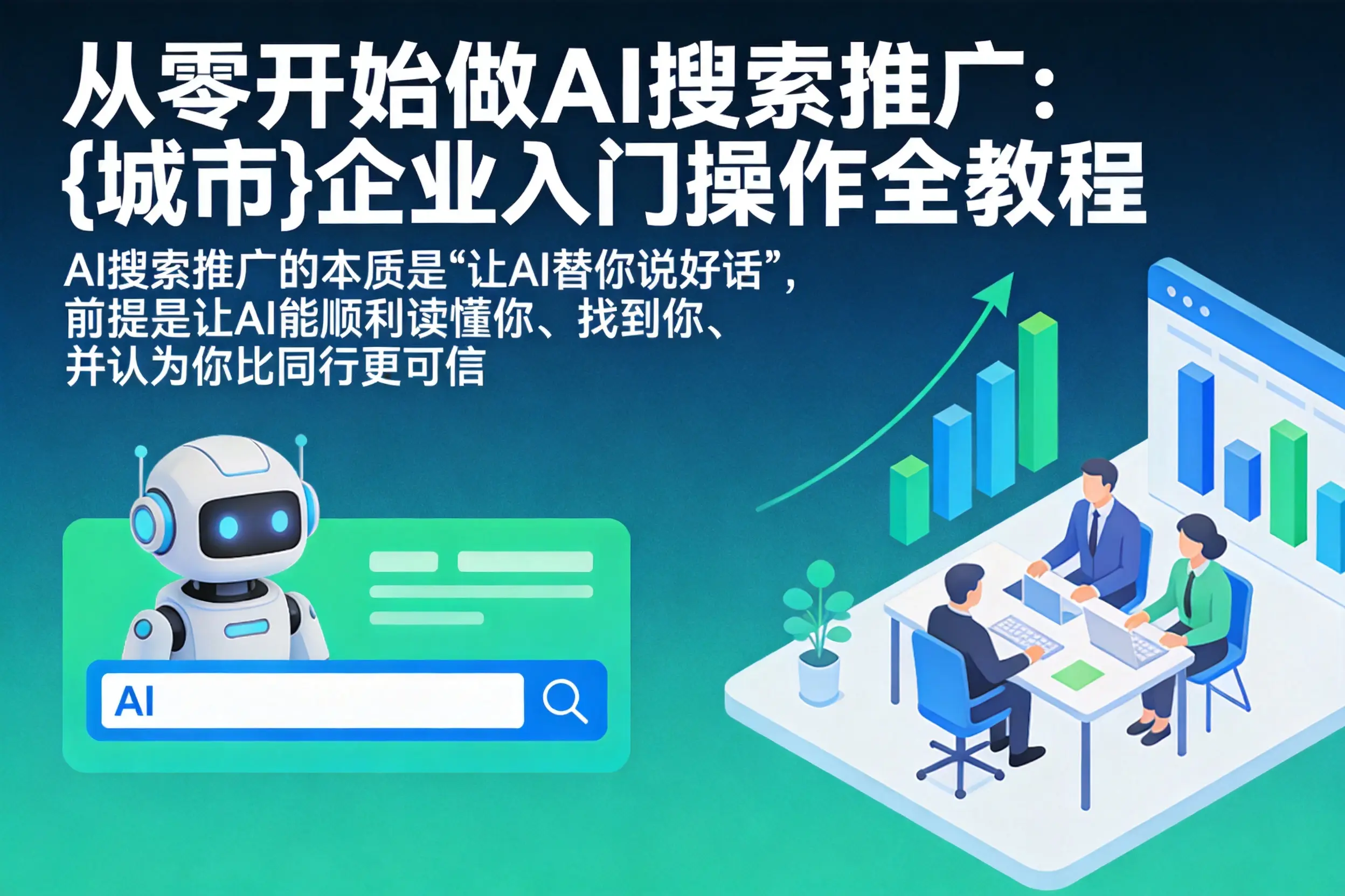 从零开始做AI搜索推广:临沧企业入门操作全教程