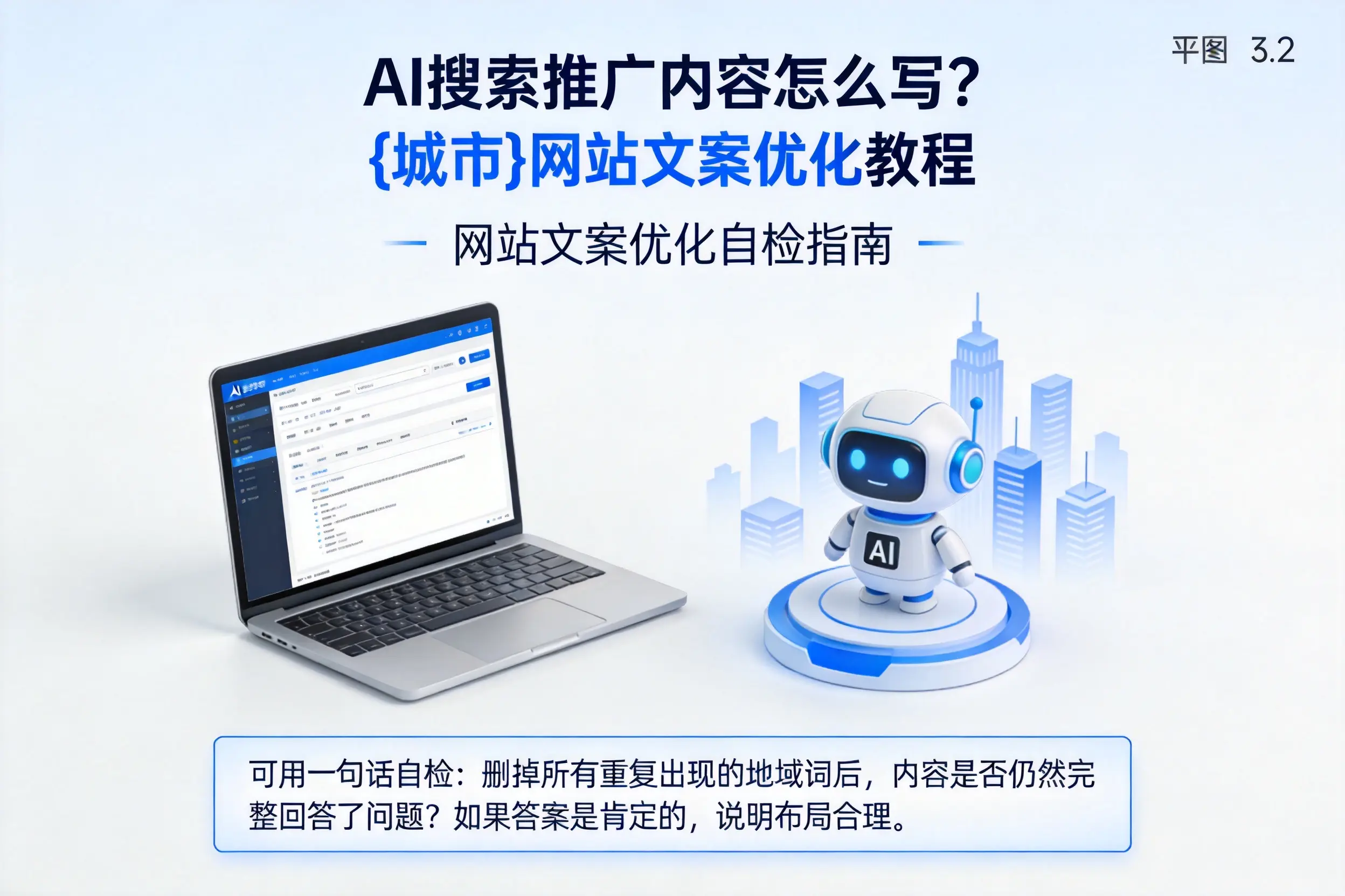 AI搜索推广内容怎么写？临沧网站文案优化教程