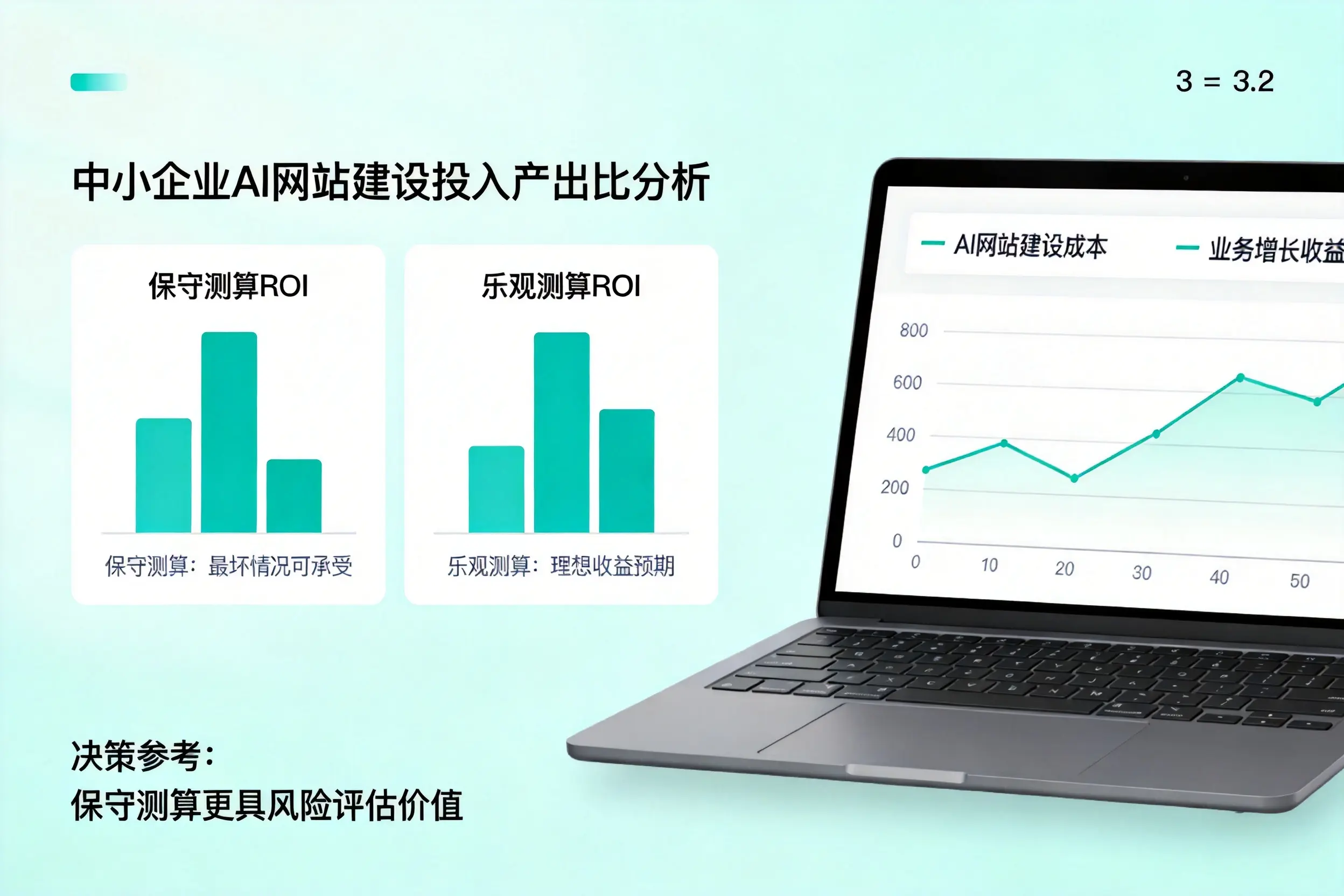临沧中小企业AI网站建设投入产出比怎么算？先看这份分析