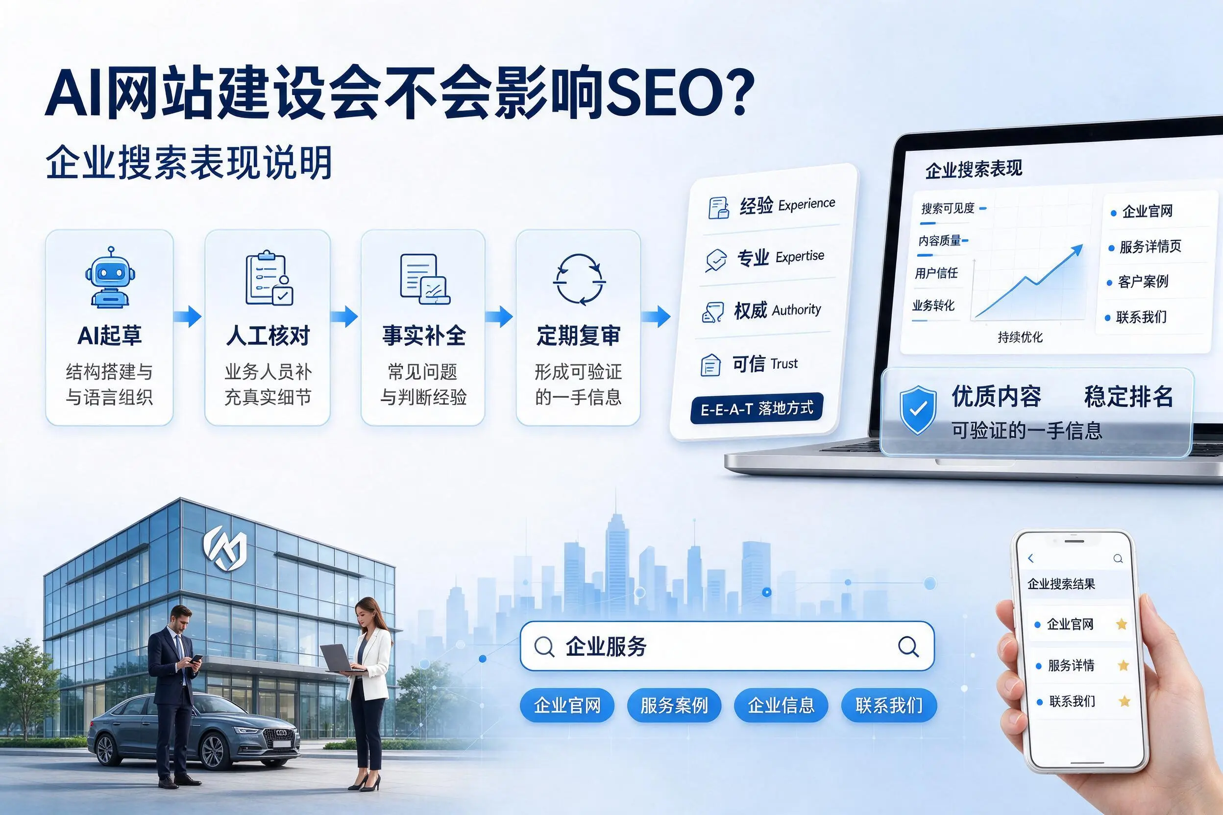 AI网站建设会不会影响SEO？临沧企业搜索表现说明